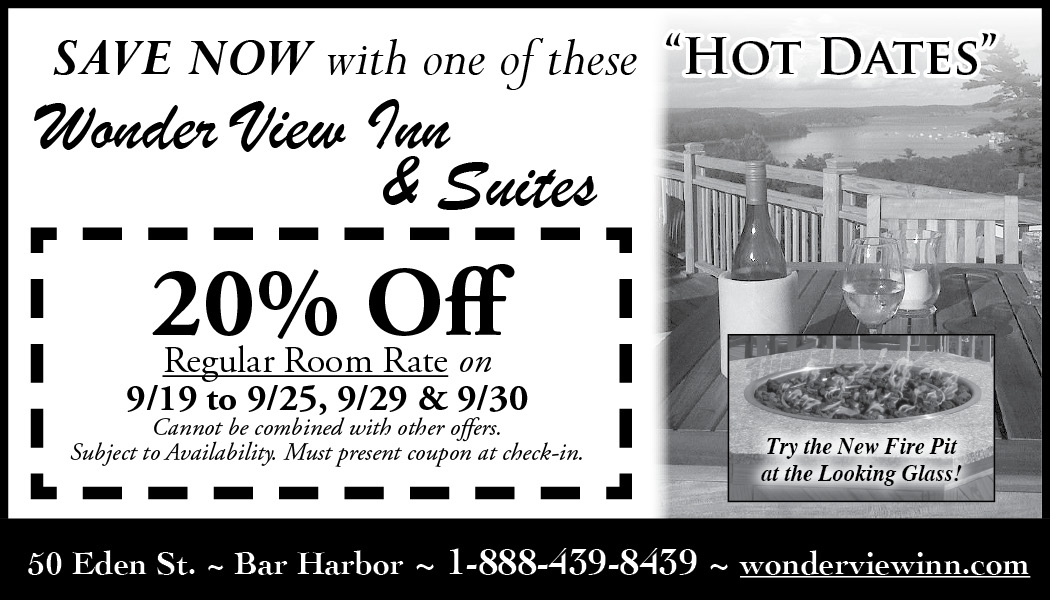 Wonder View Inn - September Hot Dates