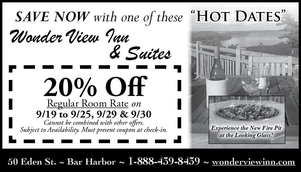 Wonder View Inn - September "Hot Dates"