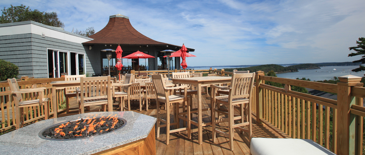 Bar Harbor Maine Looking Glass Restaurant